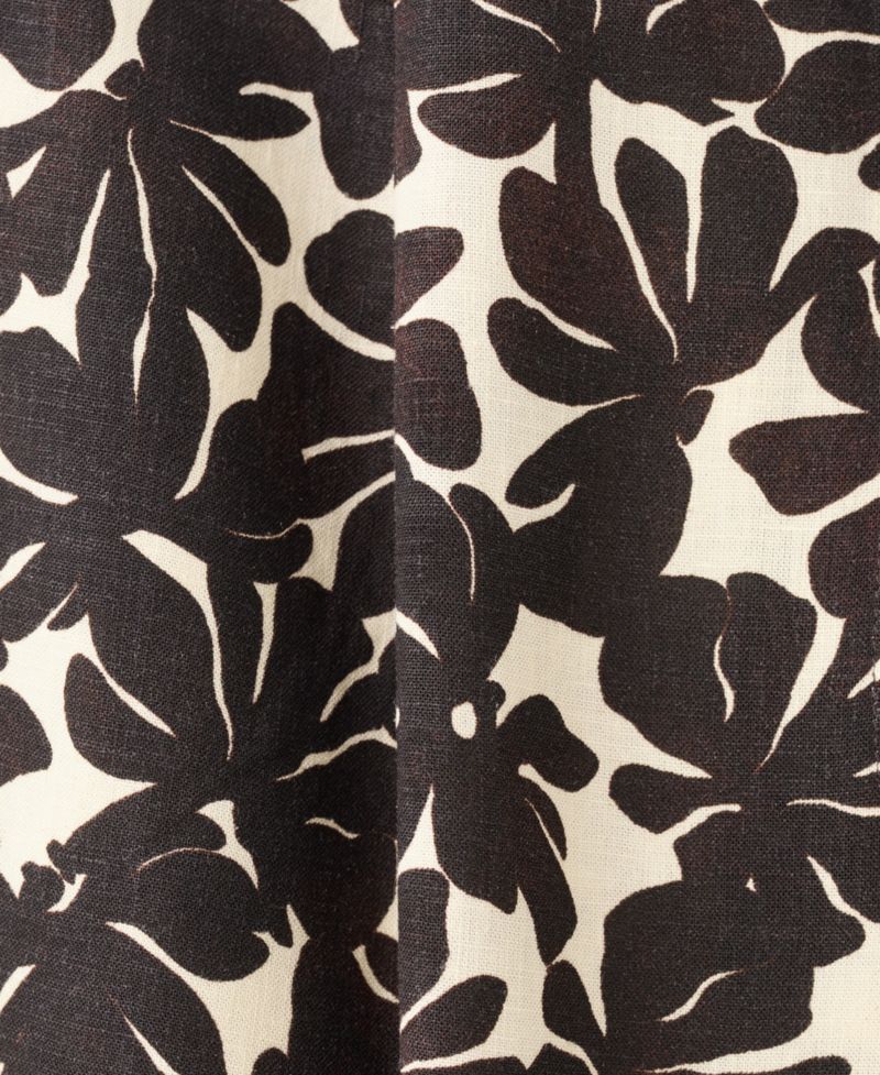 Women's Floral Print Straight Pants