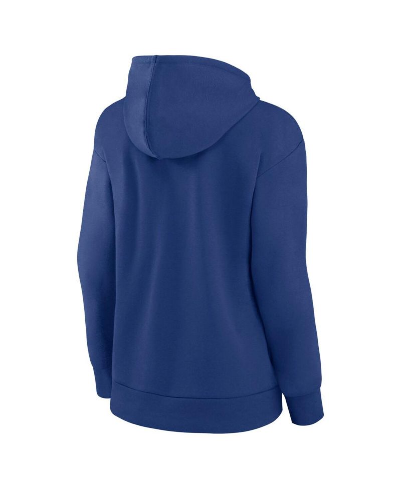Women's Blue Toronto Maple Leaf's Authentic Pro Core Primary Fleece Pullover Hoodie