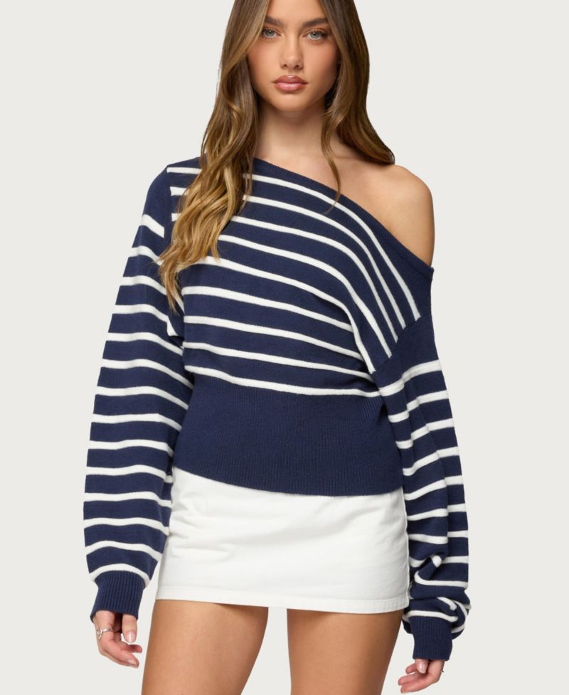 Women's Mika Off Shoulder Oversized Sweater