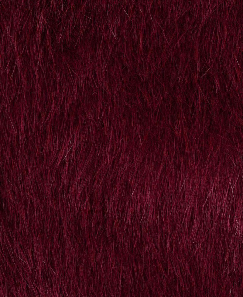 Women's Faux Fur Cropped Open-Front Shrug