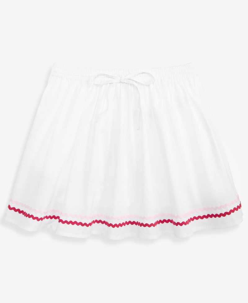 Girls' 6-8 Rik Rak Cotton Skirt