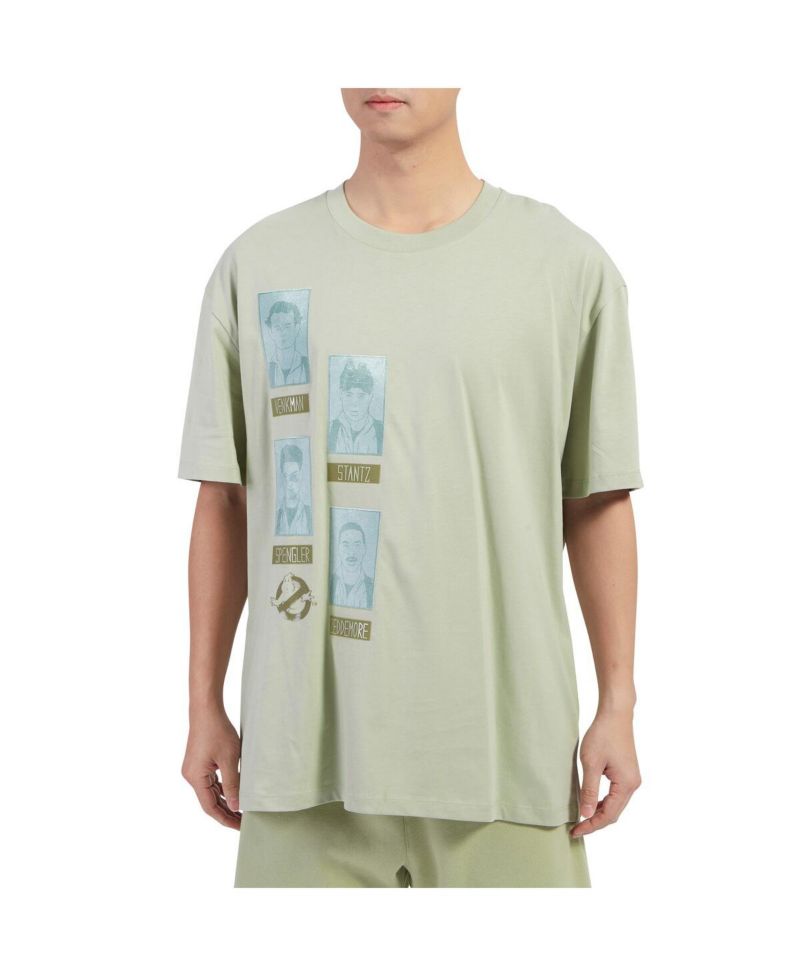 Men's and Women's Light Green Ghostbusters Road Call T-Shirt