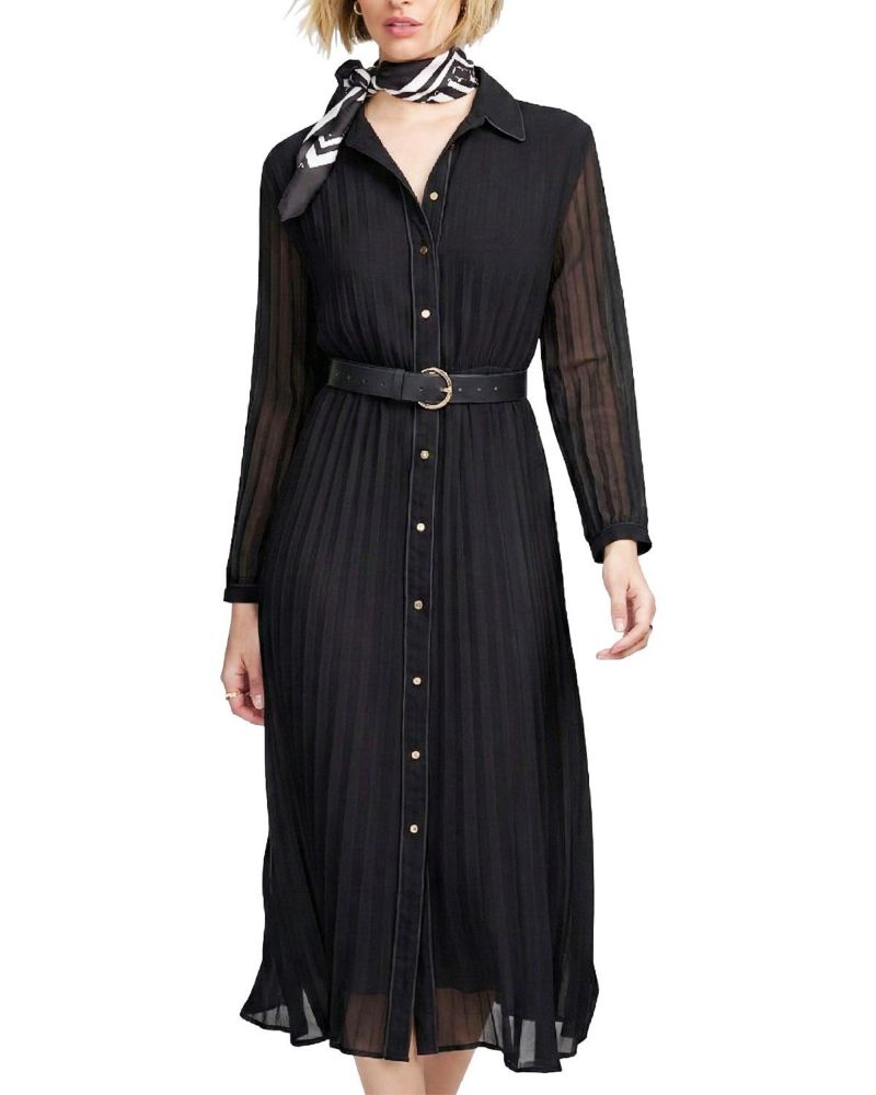 Women's Woven Pleated Dress