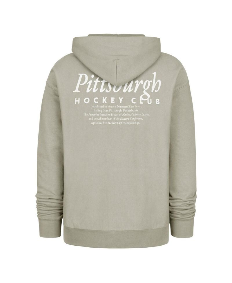 Men's Gray Pittsburgh Penguins Foundation Pullover Hoodie