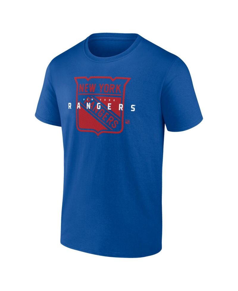 Men's Blue New York Rangers Coordinate T-Shirt