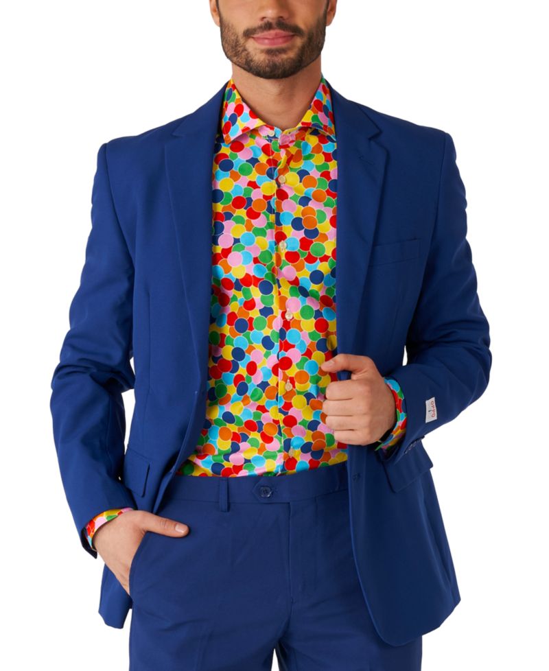 Big & Tall SHIRT LS Confetteroni