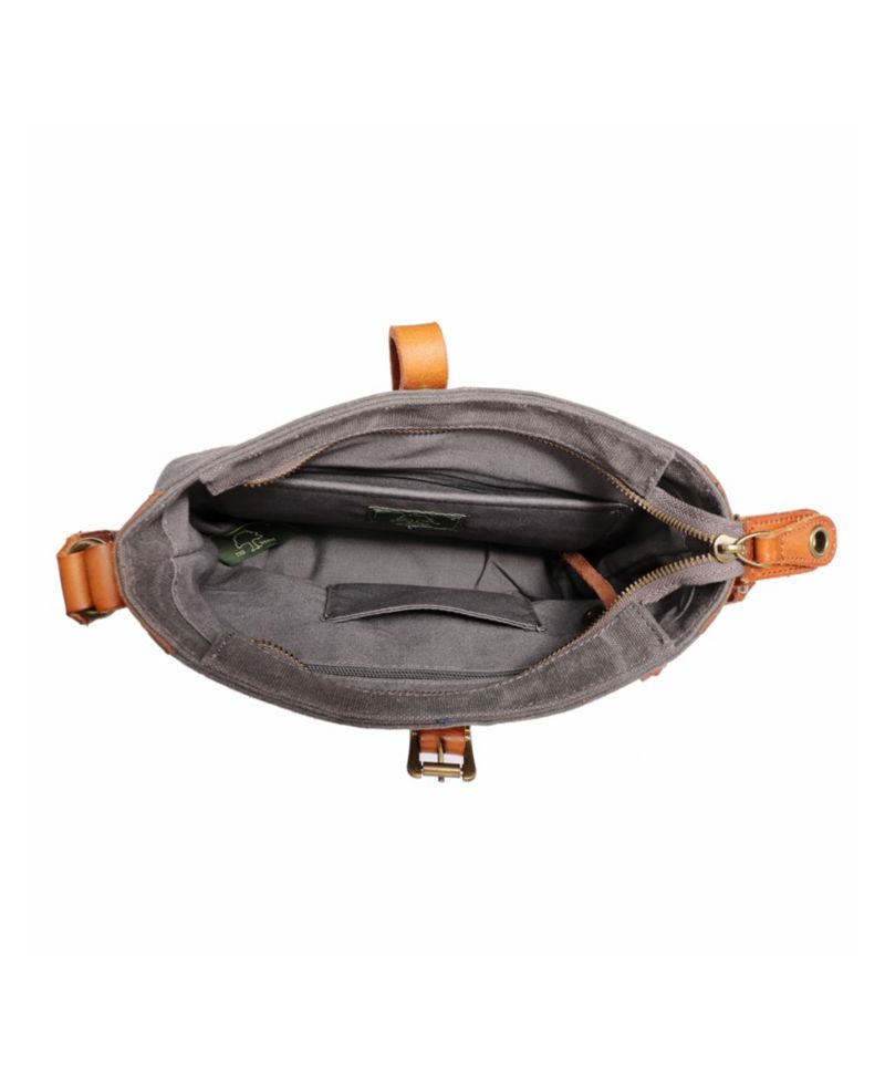 Redwood Canvas Crossbody Bag