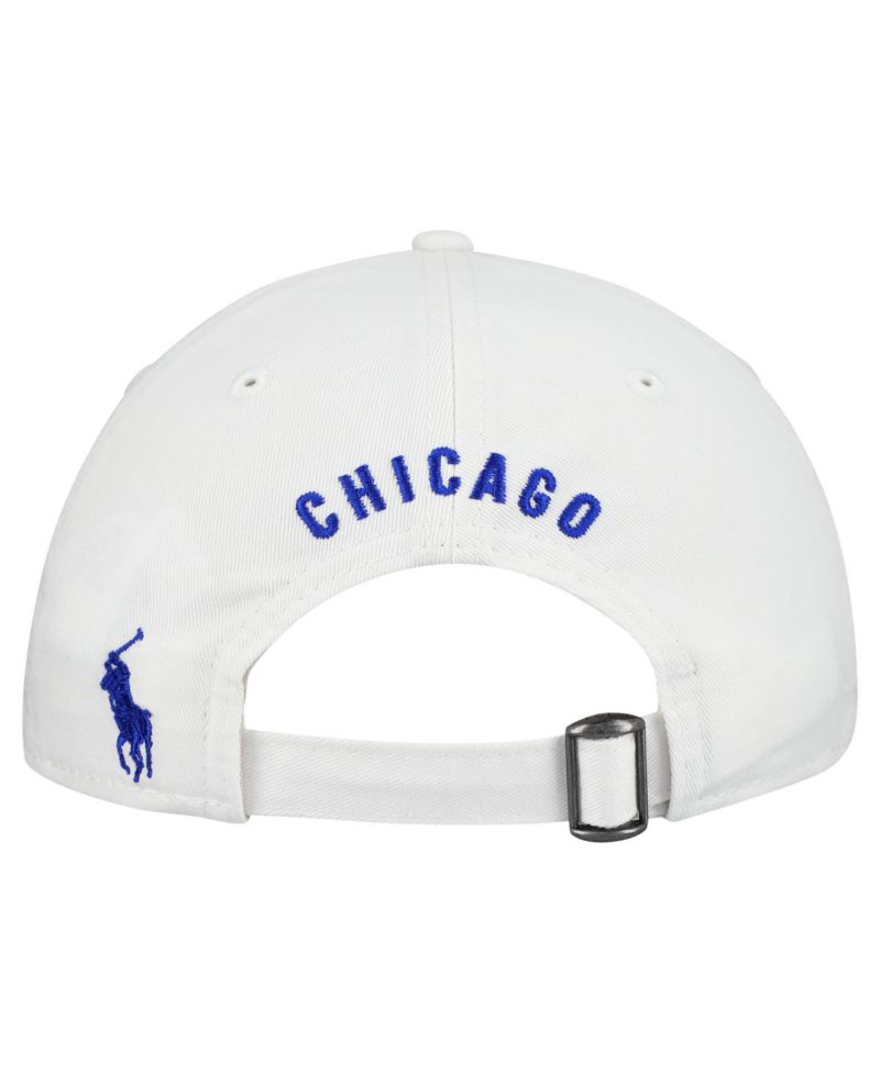 Men's Ralph Lauren x MLB White Chicago Cubs 9TWENTY Adjustable Hat