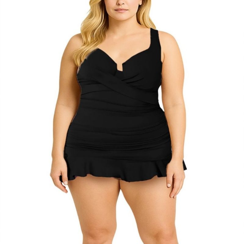 Women's Twist Front Underwire Swimdress