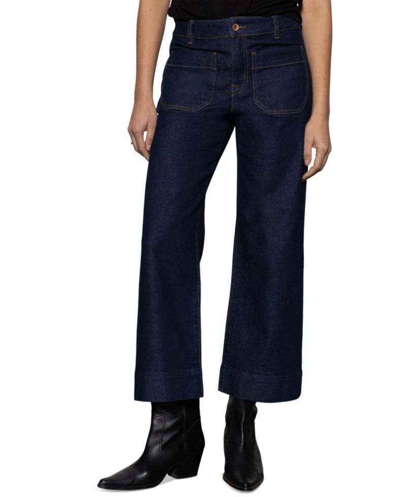 Women's The Marine Comfort-Stretch Wide-Leg Jeans