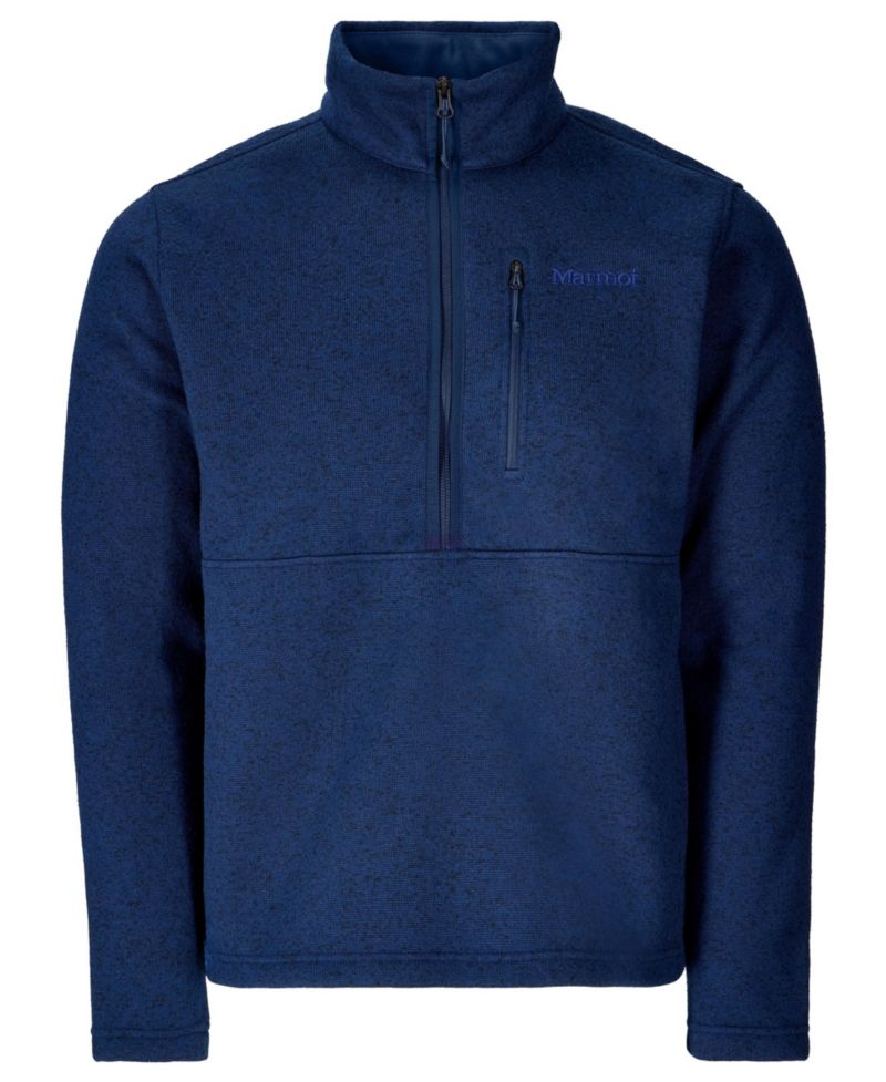 Men's Drop Line Half-Zip Sweatshirt
