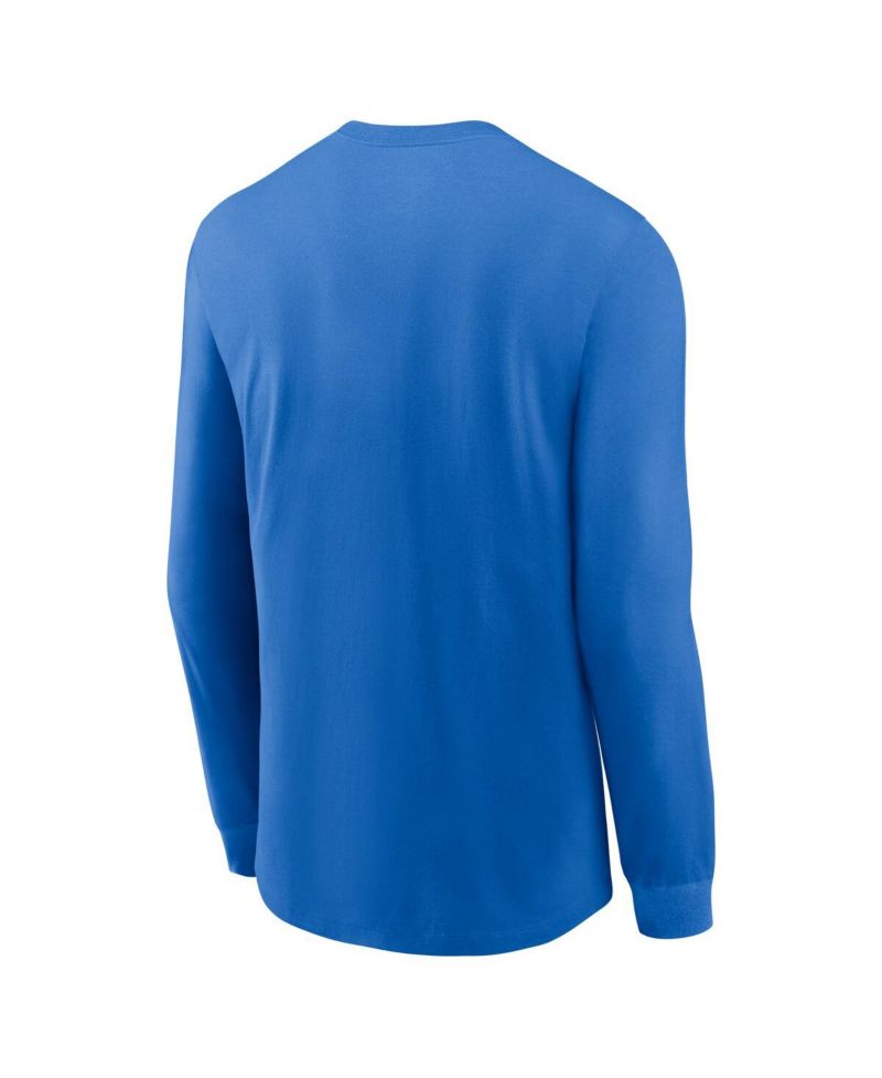 Men's Blue UCLA Bruins Legacy Arched Logo Long Sleeve T-Shirt