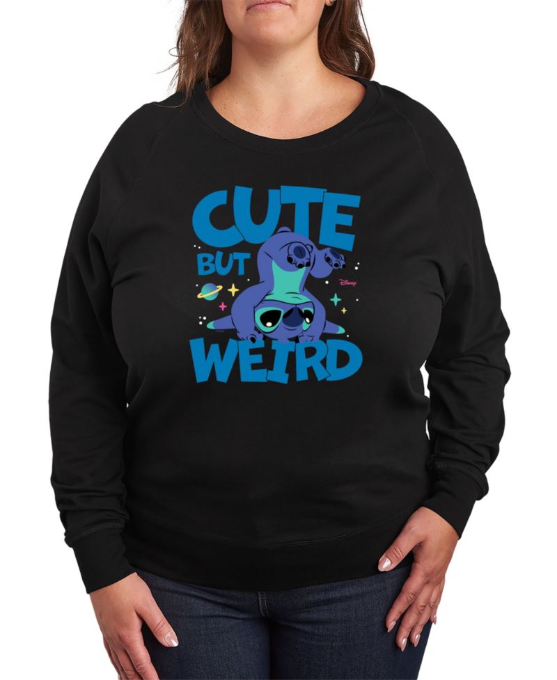 Plus Size Lilo and Stitch Cute But Weird Pullover T-Shirts