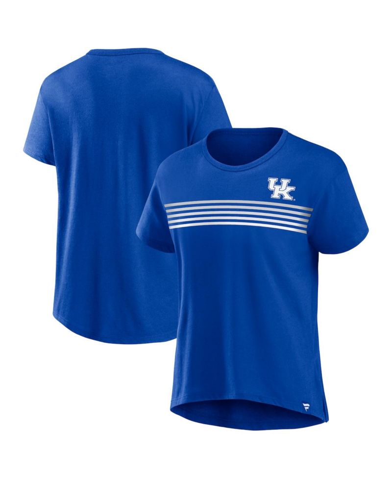 Women's Royal Kentucky Wildcats Tie Breaker T-shirt