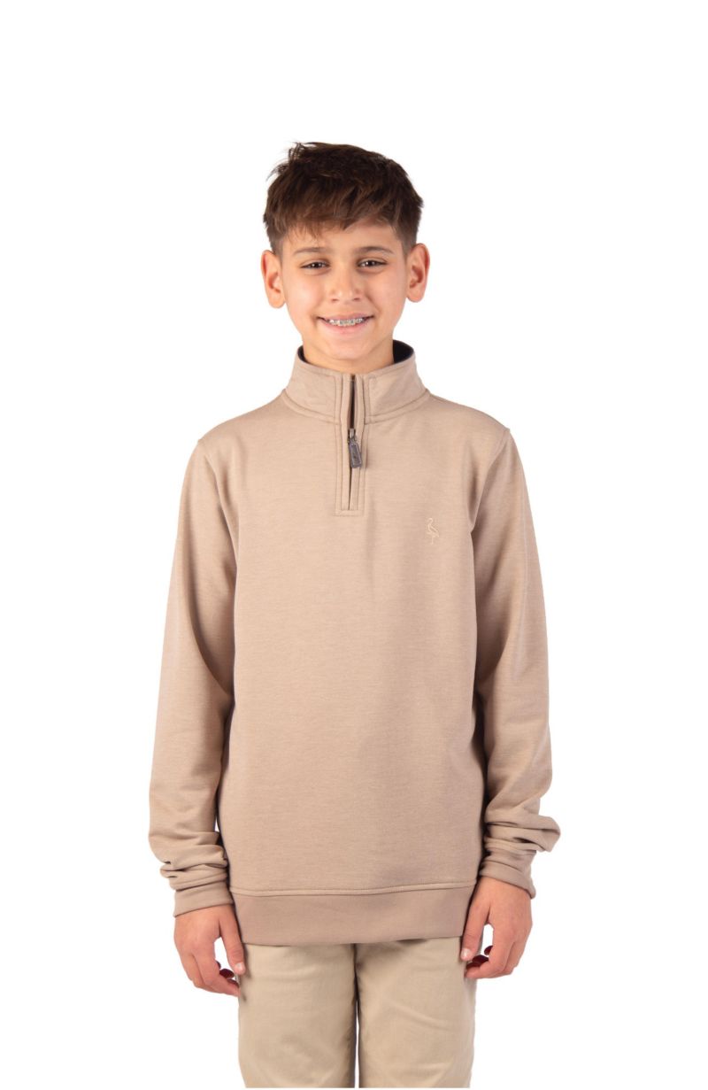 Boys Fleece Quarter Zip