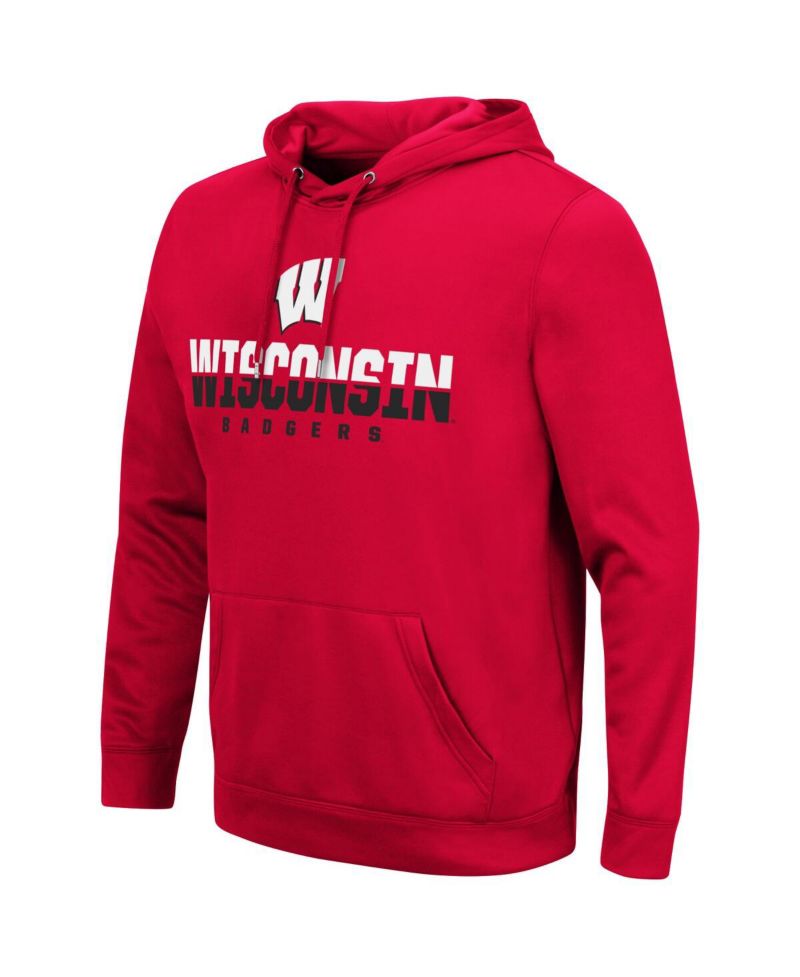 Men's Wisconsin Badgers Lantern Pullover Hoodie