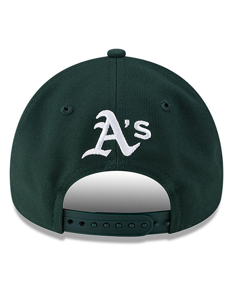 X Hyperfly Men's Green Oakland Athletics A-Frame 9FORTY Adjustable Hat