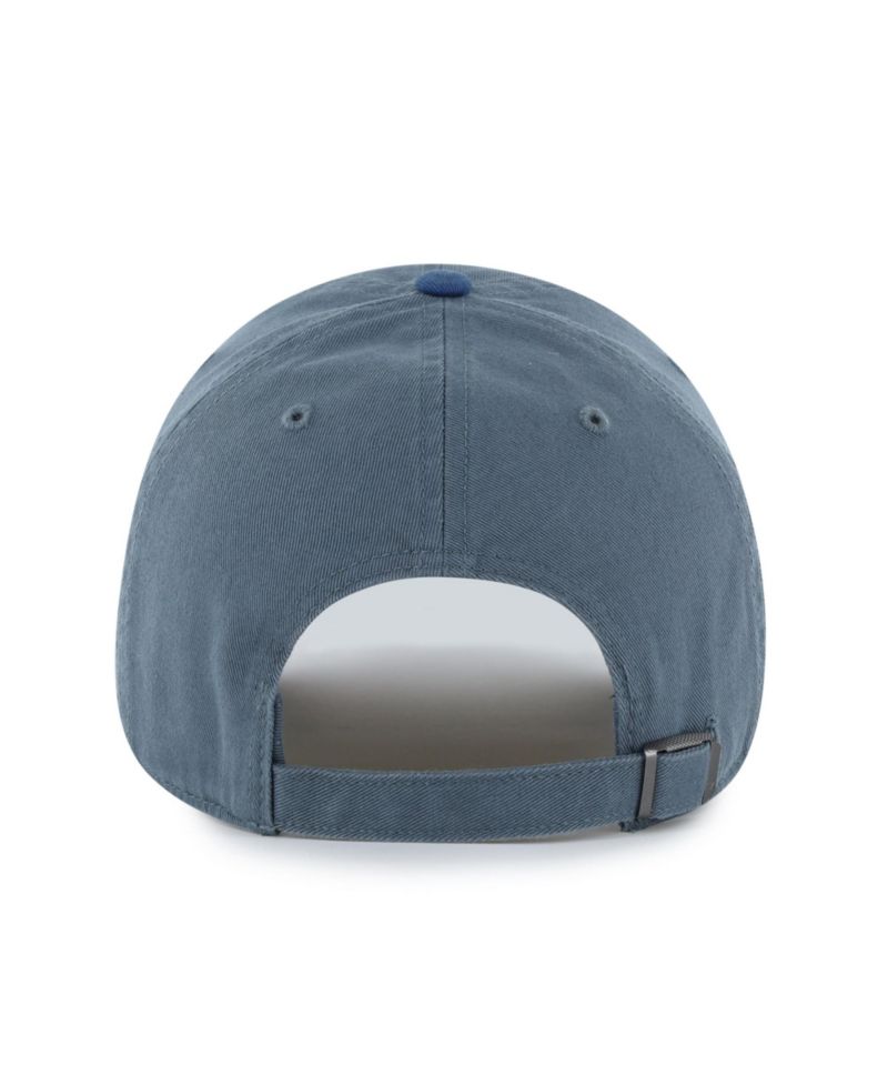 Men's '47 Charcoal/Navy Los Angeles Dodgers Shades of Sport Clean Up Adjustable Hat