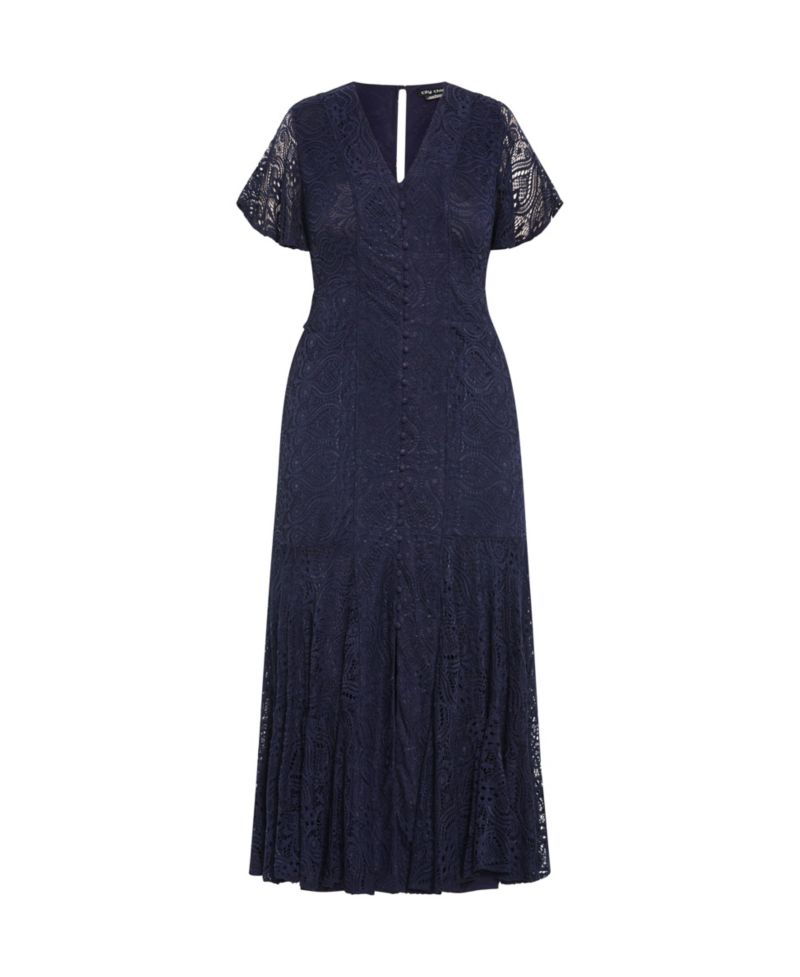 Plus Size Lace Christa Dress