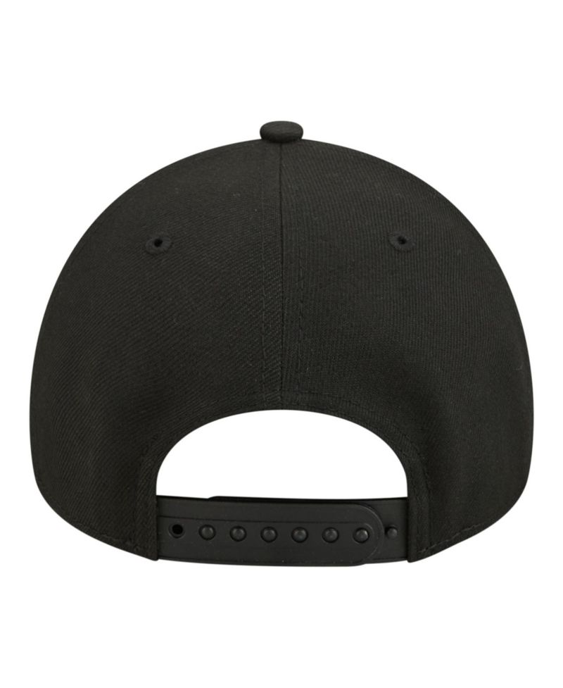 Big Boys and Girls Black Colorado Rockies 9FORTY A-Frame Adjustable Hat