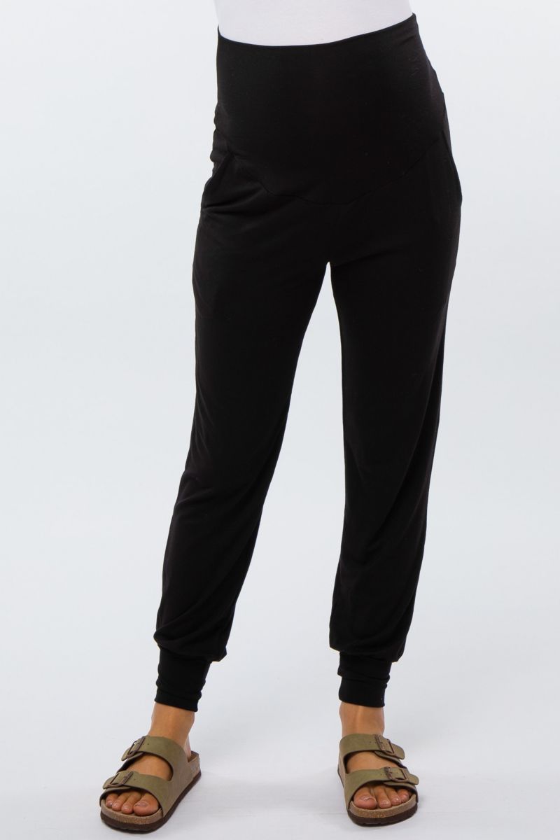 Women's Navy Blue Band Jogger Pants