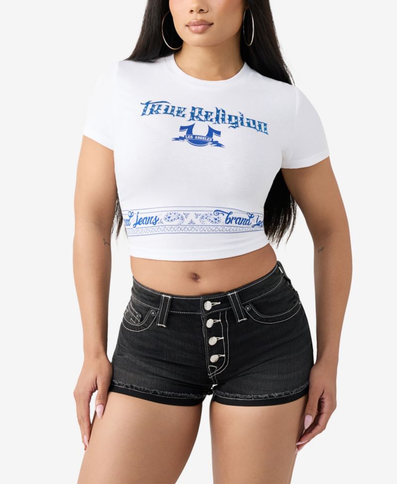 Women's Crystal Bandeau T-Shirt
