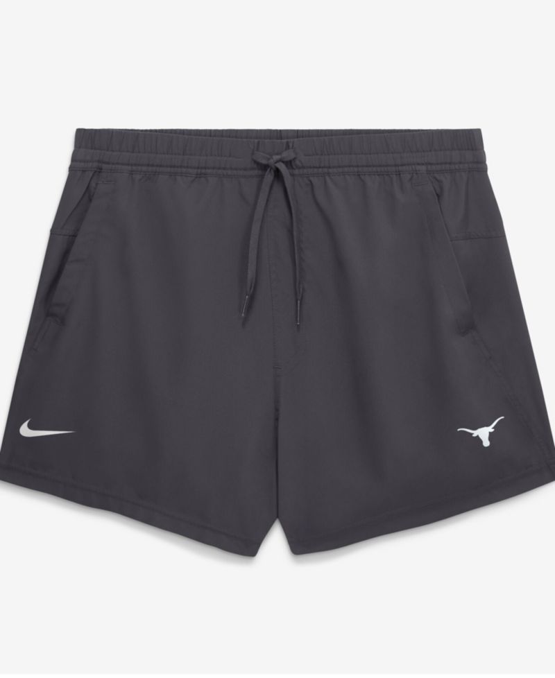 Men's Black Texas Longhorns Primary Logo Form Shorts
