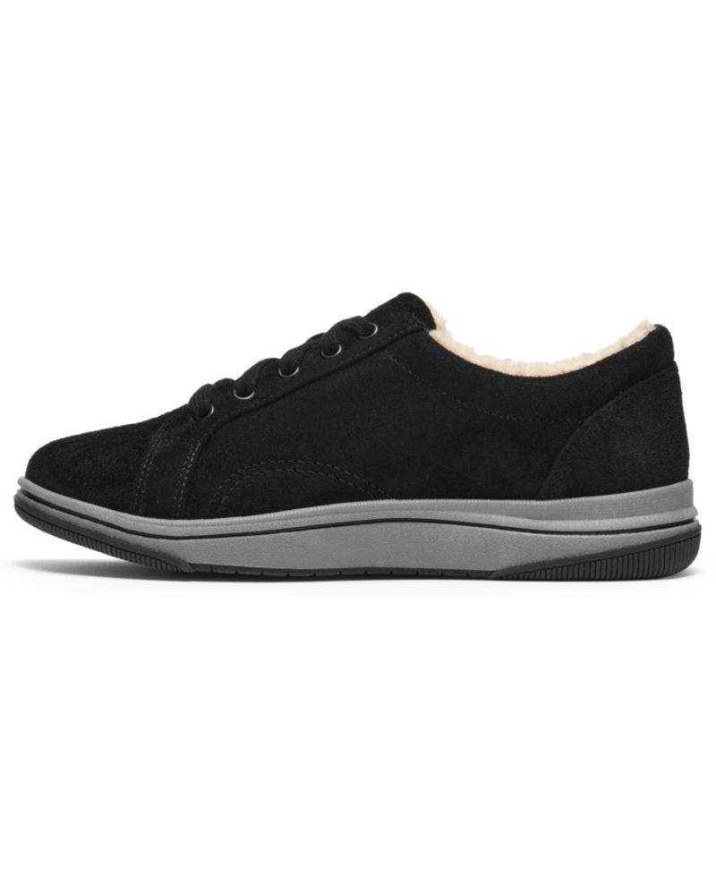 Women's Breeze Warm Suede Faux Fur Sneakers