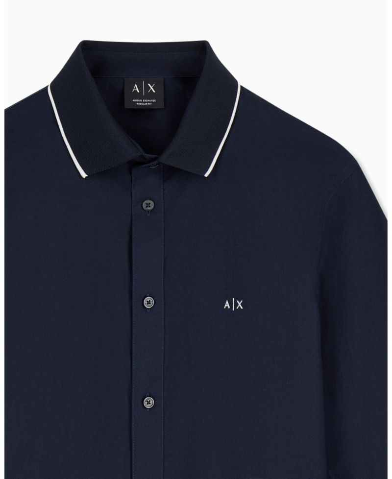 Men's Tipping Poplin Shirt