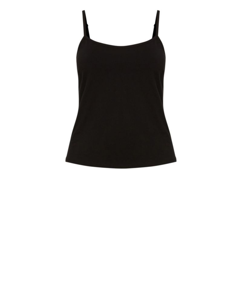 Women's Plus Size Essential Cotton Knit Cami