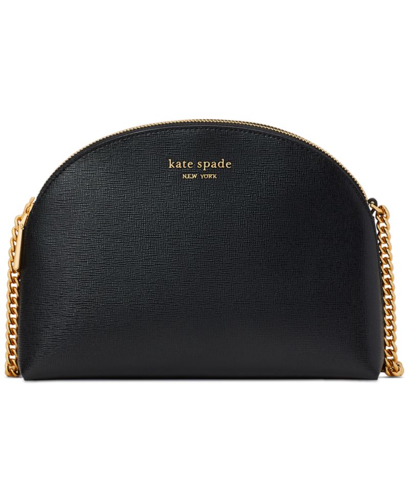 Morgan Leather Dome Mini Crossbody Bag