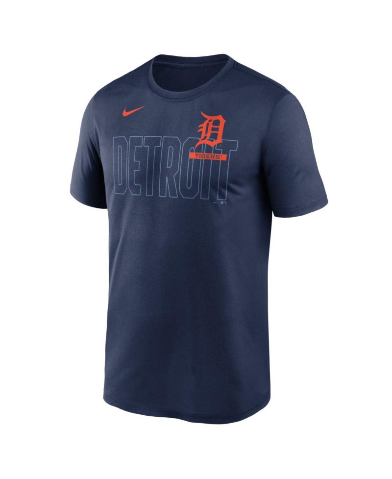 Men's Navy Detroit Tigers Knockout Team Legend Dri-FIT T-Shirt