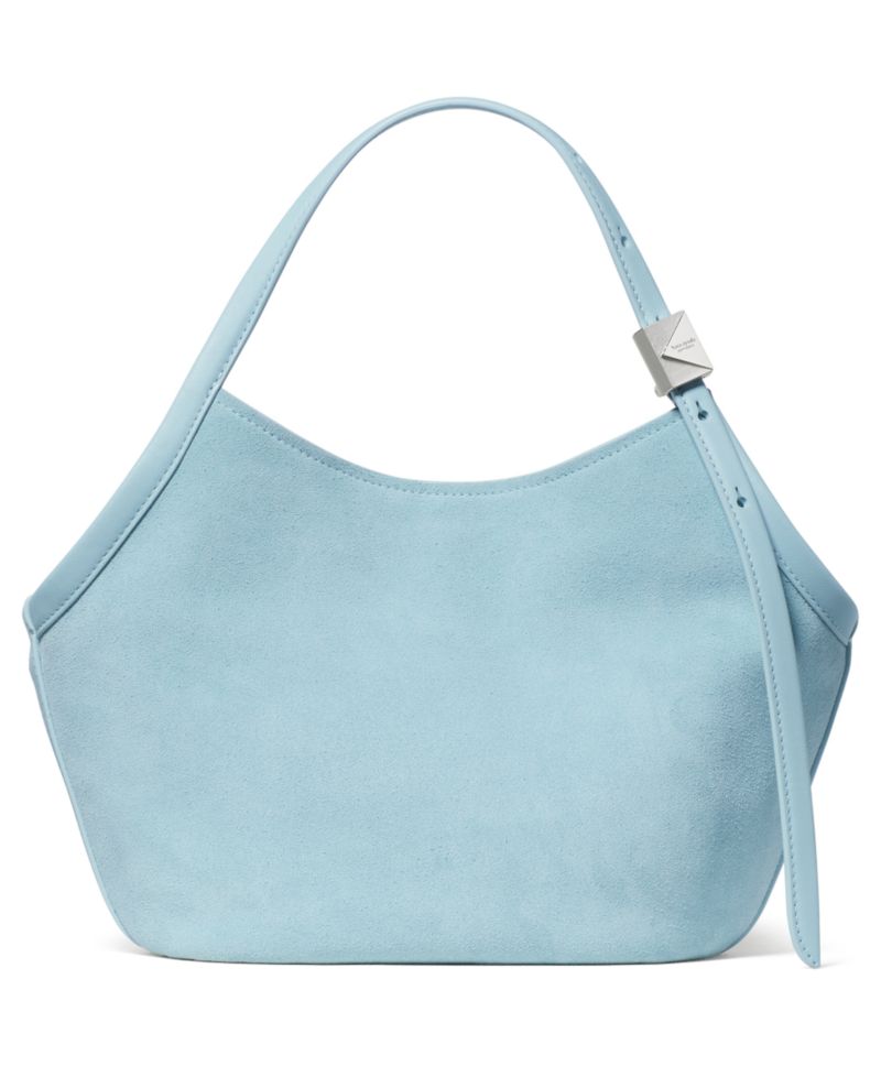 Deco Tulip Medium Suede Tote Bag