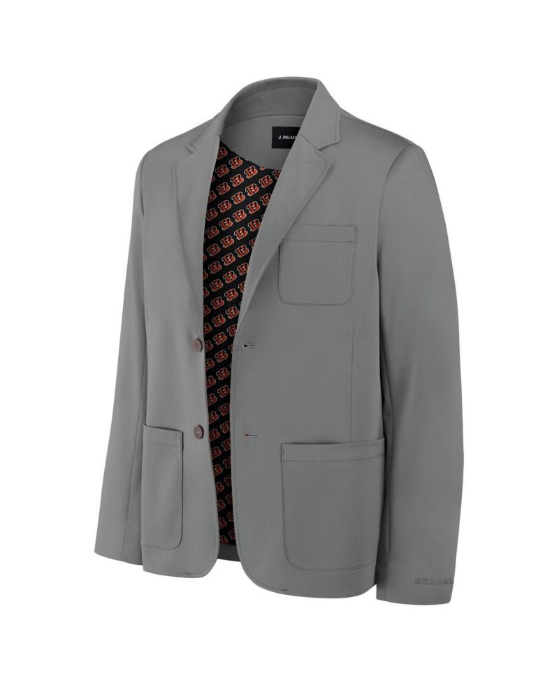 Men's Graphite Cincinnati Bengals Man-In-Motion Blazer