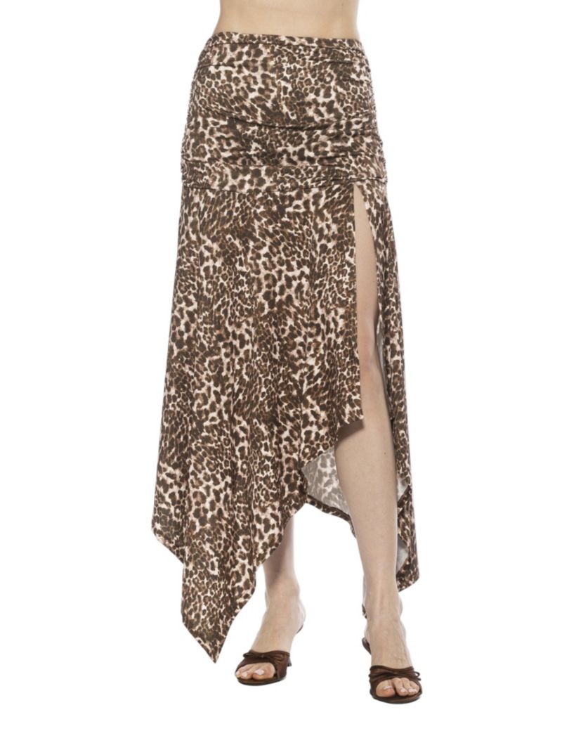 Women's Kennedy Ruched Stretch Handkerchief Skirt