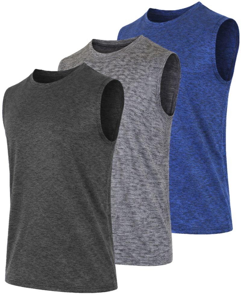 Galaxy Kick Start Gear Men's Crewneck T-Shirt, 3-Pack