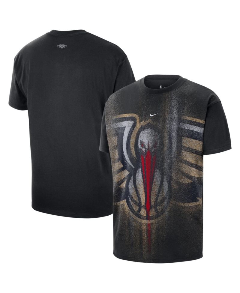 Men's Black New Orleans Pelicans 2026 Standard Issue Practice Icon T-Shirt