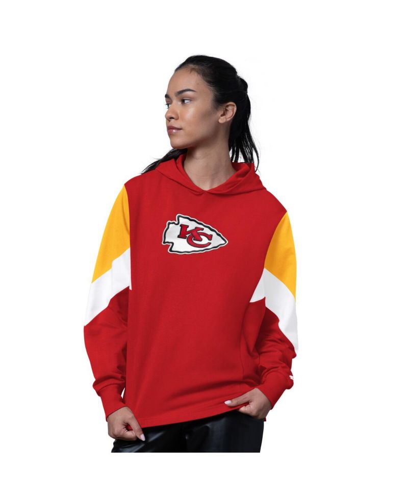 Women's Red Kansas City Chiefs Scrimmage Hoodie
