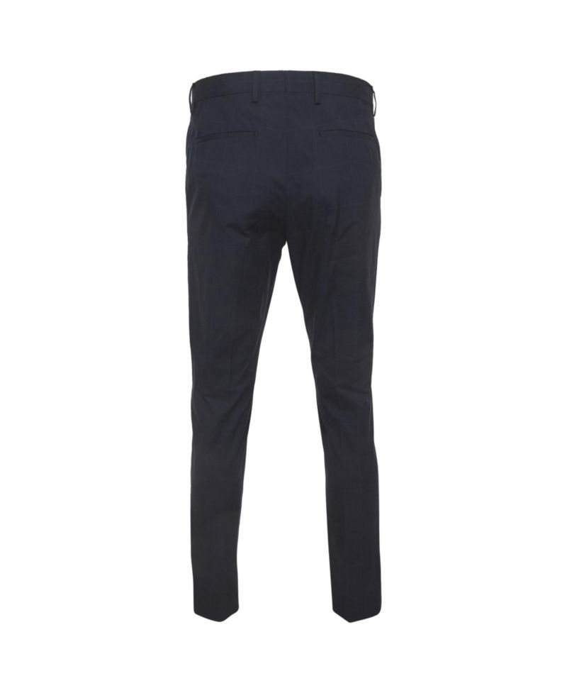 Men's Plaid Cotton Trousers