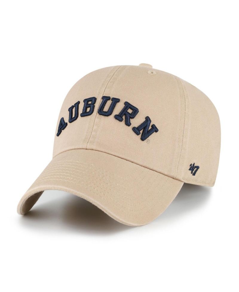 Men's Khaki Auburn Tigers Vault Clean Up Adjustable Hat