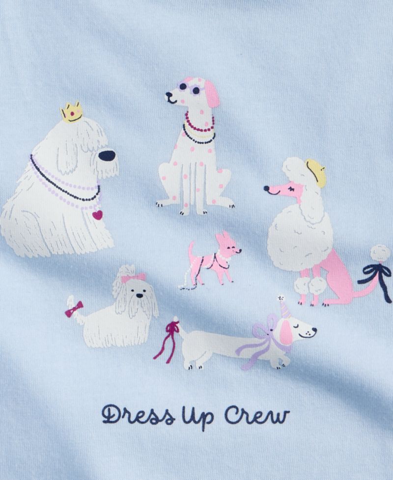 Girls' 12M-5T Dress Up Dogs T-Shirt