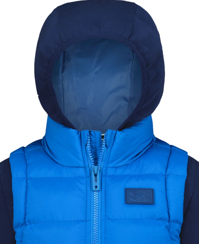 Boys' 8-20 Full-Zip Quilted Hooded Jacket
