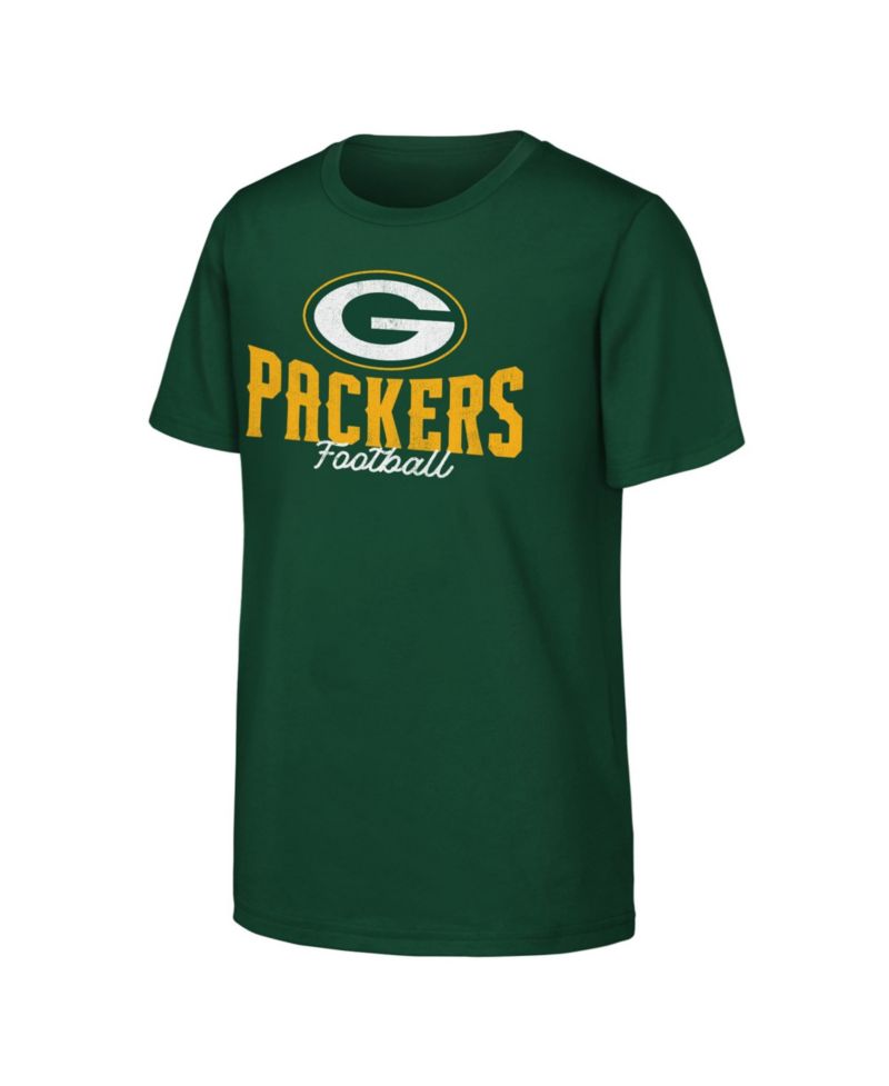 Boys' and Girls' Green Bay Packers Top Pick Crewneck T-Shirt
