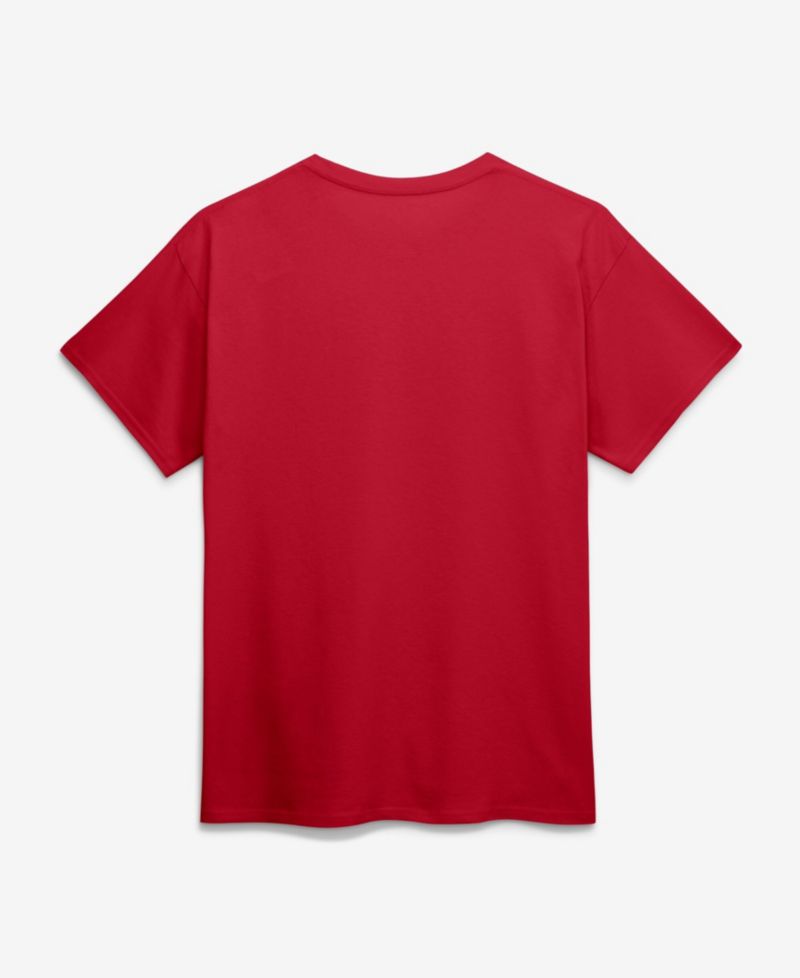 Men's Red Tampa Bay Buccaneers Primary Logo T-Shirt