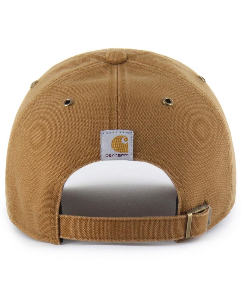 Carhartt x Men's Brown Chicago Blackhawks Clean Up Adjustable Hat