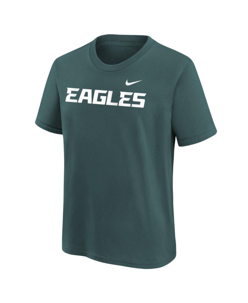 Boys' and Girls' 4-16 Philadelphia Eagles Wordmark Screen-Print Graphics T-Shirt