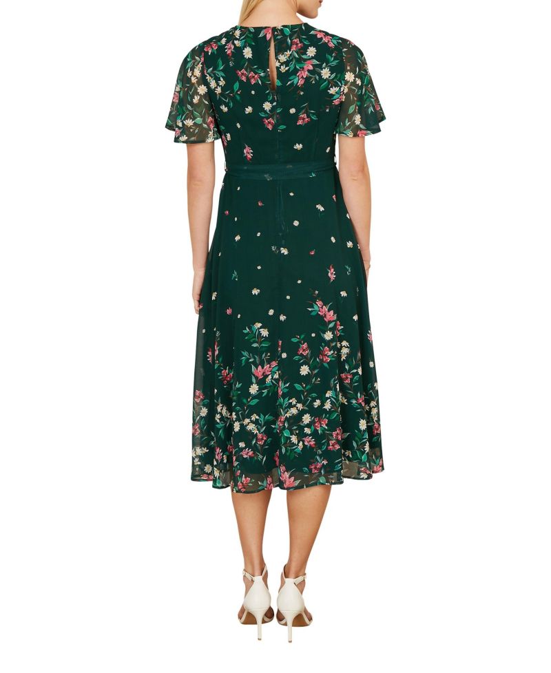 Women's Daisy Mirror Placement Skater Dress