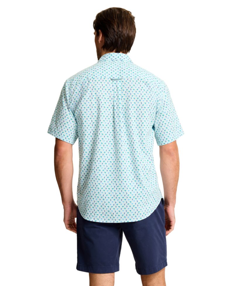 Men's Nova Wave Flock Short-Sleeve Shirt