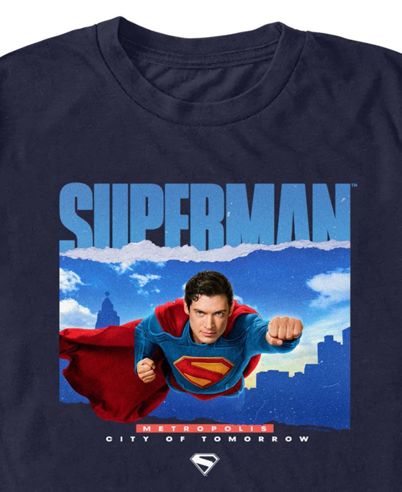 Men's Superman 2025 Crewneck T-Shirt