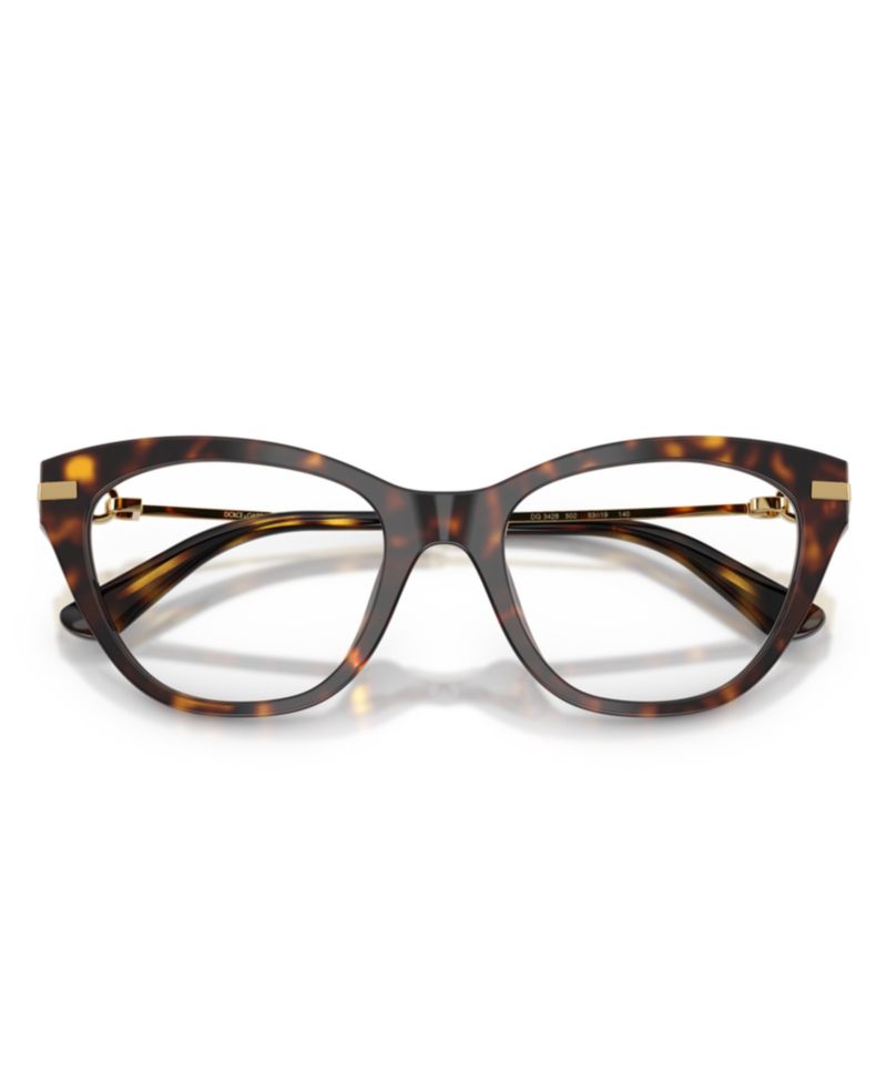 Woman Cat Eye Plastic DG3428 Eyeglasses